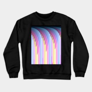 Geometric Futures #11 - Pattern Modular Synth Glitch Artwork Crewneck Sweatshirt